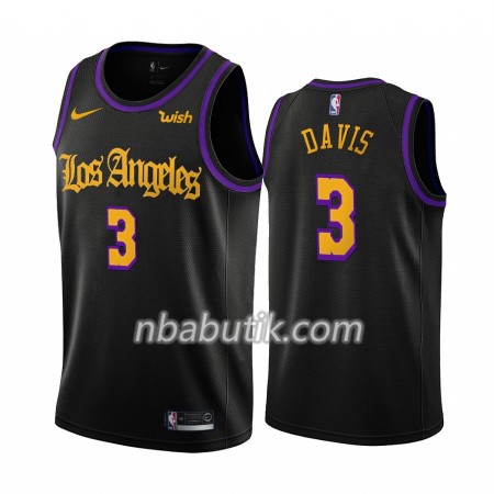 NBA Mænd Trøje Los Angeles Lakers Anthony Davis 3 Nike 2019-20 City Creative Swingman NBA Mænd Trøje Los Angeles Lakers Anthony Davis 3 Nike 2019-20 City Creative Swingman